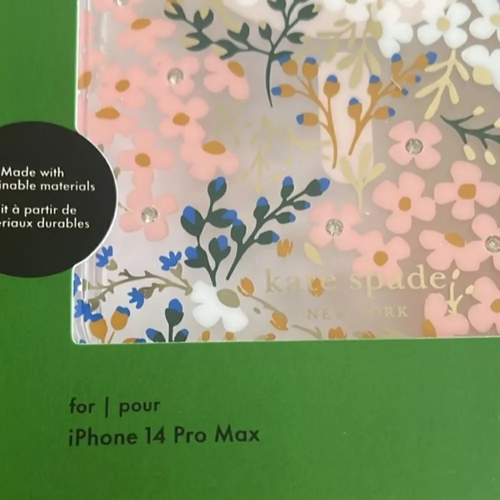 Kate Spade ♠️ New York Apple iPhone 14 Pro Max Protective Hardshell Case NWT